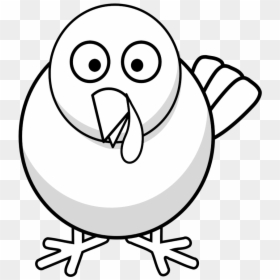 Free Turkey Images Photos - Turkey Head Coloring Page, HD Png Download - funny turkey png