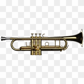 Transparent Trumpets Png - Natural Trumpet Png Instrument, Png Download - trompeta png