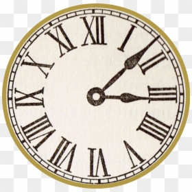 Transparent Relogio Png - Old Fashioned Clock Face, Png Download - relogio png