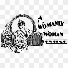 Womanly Woman 1 Inch / 25mm Pin Button Badge Vintage - Desenhos Vintage Vetor Gratis, HD Png Download - pin button png