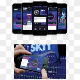 Smartphone, HD Png Download - skyy vodka png
