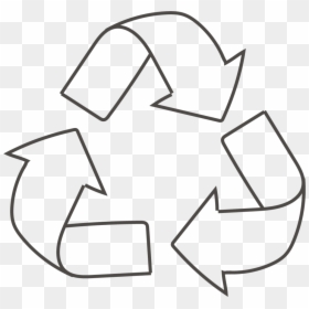 Recycle - Symbol Reduce Reuse Recycle, HD Png Download - white recycle symbol png