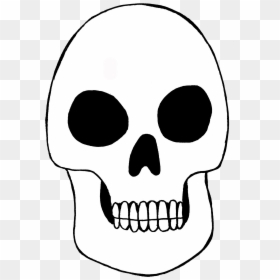 Transparent Realistic Skull Clipart - Ms Paint Skull Transparent, HD Png Download - grunge skull png