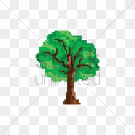 Oak, HD Png Download - pixel tree png