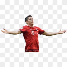 Robert Lewandowski Bayern Munich 2015, HD Png Download - robert lewandowski png