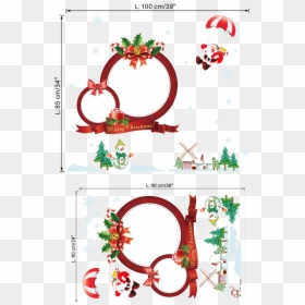 Christmas Decorations Snowman Santa Claus Merry Christmas - Christmas Day, HD Png Download - merry christmas clipart png