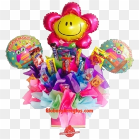 Cumpleaños Detalles De Regalo , Png Download - Arreglo De Globos Y Dulces, Transparent Png - regalos de cumpleaños png