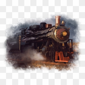 Essex County Express, HD Png Download - train smoke png