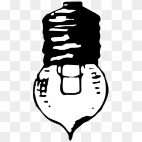 Light Bulb Vintage Vector - Incandescent Light Bulb, HD Png Download - light bulb png vector