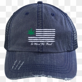 Trucker Hat, HD Png Download - weed hat png