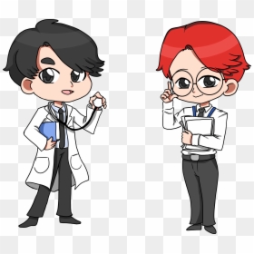 Chibi Boys , Png Download - Cartoon, Transparent Png - bts chibi png