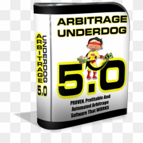 Arbitrage Underdog Reloaded Pro Software And Training - Graphic Design, HD Png Download - underdog png