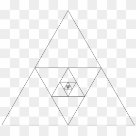 Triangle, HD Png Download - upside down triangle png