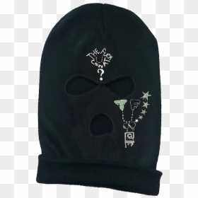 Knit Cap, HD Png Download - black ski mask png