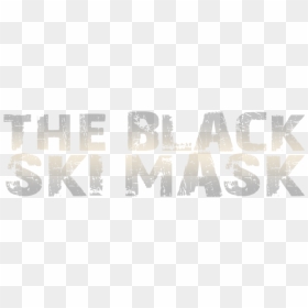 The Black Ski Mask - Graphic Design, HD Png Download - black ski mask png