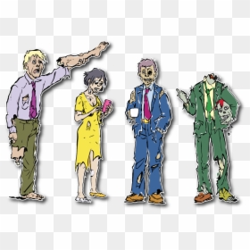 Zombies Characters, HD Png Download - zombie vector png