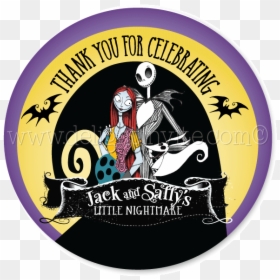Nightmare Before Christmas Baby Shower Favor Tags - Nightmare Before Christmas Sally And Baby, HD Png Download - jack png