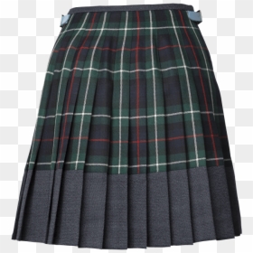 Grey Blue Mackenzie Kilt - Skirt, HD Png Download - kilt png