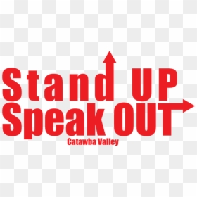 Stand Up Speak Out Bullying , Png Download - Anti Bullying Stand Up Speak Out, Transparent Png - stand out png