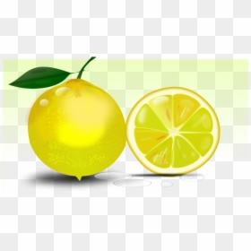 Lemon Svg Clip Arts - Limon Dibujo A Color, HD Png Download - lemon clipart png