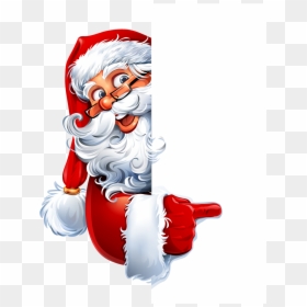 Naughty Claus Illustration Cartoon Santa Christmas - Christmas Santa Png, Transparent Png - santa claus face png
