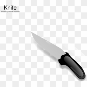 Knife Clipart Utility Knife - Hunting Knife, HD Png Download - knife vector png