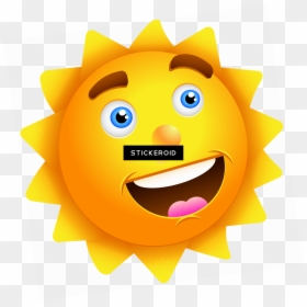 Transparent Fun In The Sun Clipart - Cartoon Image Png Hd, Png Download - realistic sun png