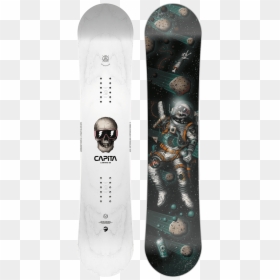 120 - Capita Snowboard, HD Png Download - snowboarding png
