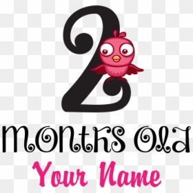 Clipart Baby Banner - 2 Month Old Baby Png, Transparent Png - old banner png