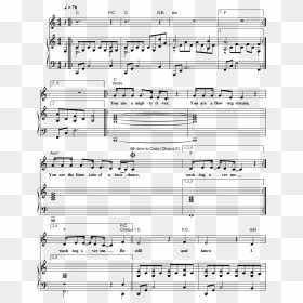 Sheet Music, HD Png Download - turn down for what png