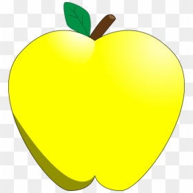 Clipart Yellow Apples Svg, HD Png Download - apples clipart png