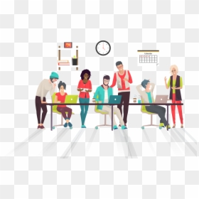 Good Office Environment Vector, HD Png Download - home vector png
