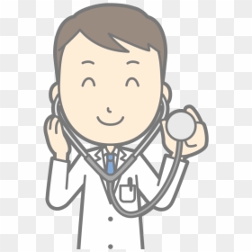 Transparent Doctor Helping Patient Clipart - Gambar Dokter Animasi Kartun, HD Png Download - doctor cartoon png