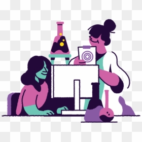 User Research - Cartoon, HD Png Download - users png