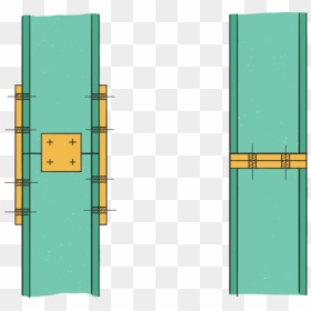 Col Spl - Column To Column Connections, HD Png Download - pinned paper png