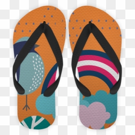 Chinelo Passarinho De Karla Swedenna - Flip-flops, HD Png Download - passarinho png