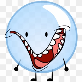 Bfdi Bubble Weird Face, HD Png Download - derp face png
