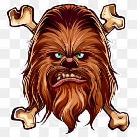 Chewbacca Illustration, HD Png Download - chewbacca png