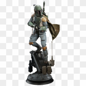 Statue Boba Fett, HD Png Download - boba fett png