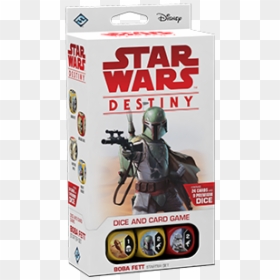 Star Wars Destiny Boba Fett Starter Set, HD Png Download - boba fett png