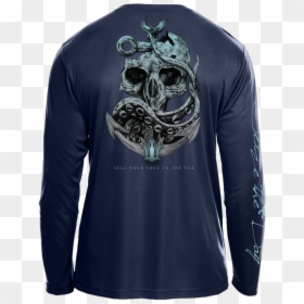 Long-sleeved T-shirt, HD Png Download - tentacle png