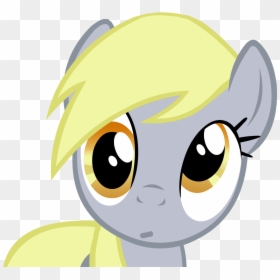 Confused Derpy, HD Png Download - derp face png