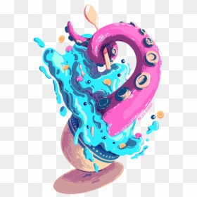 Illustration, HD Png Download - tentacle png