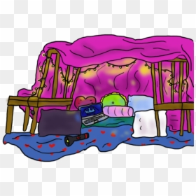 Blanket Fort Png, Transparent Png - blanket png