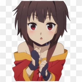 1080 X 1080 Anime Transparent, HD Png Download - megumin png