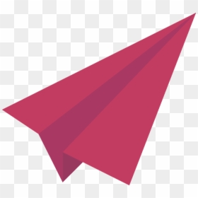 Paper Plane Red Transparent, HD Png Download - red rectangle png