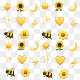 Sticker Tumblr Summer, HD Png Download - sun emoji png