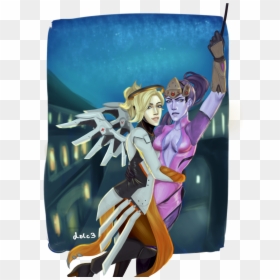 Cartoon, HD Png Download - widowmaker png