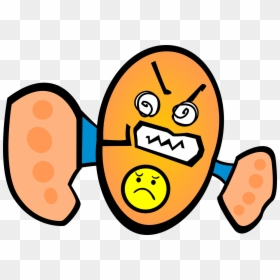Angry Animations, HD Png Download - angry face png