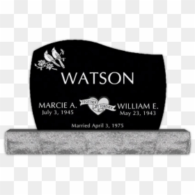 Married Design For Headstone, HD Png Download - grave png